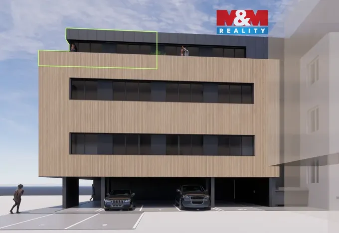 Prodej bytu 2+kk, Vsetín, Mostecká, 60 m2