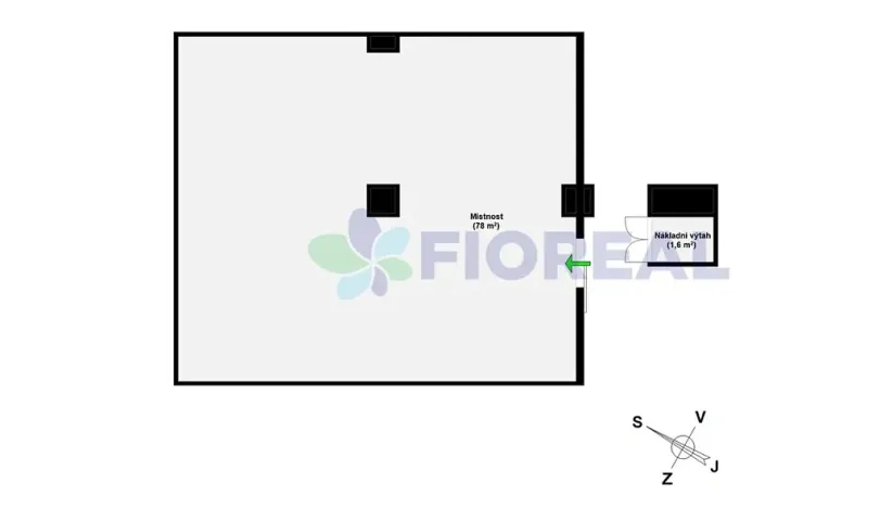Prodej skladu, Praha - Nové Město, Zlatnická, 78 m2