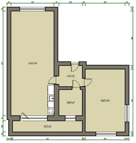 Pronájem bytu 2+kk, Brno, 75 m2