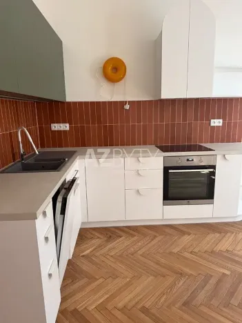 Pronájem bytu 3+kk, Praha - Dejvice, Kafkova, 76 m2