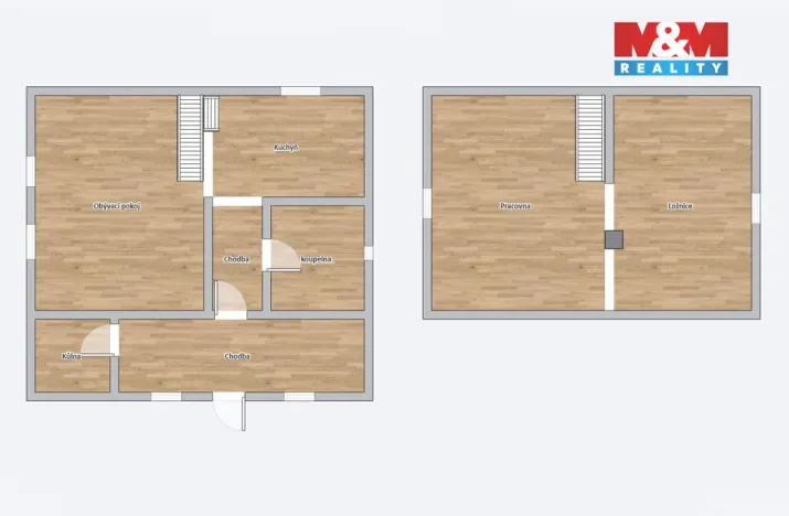 Prodej chaty, Chbany - Vadkovice, 82 m2