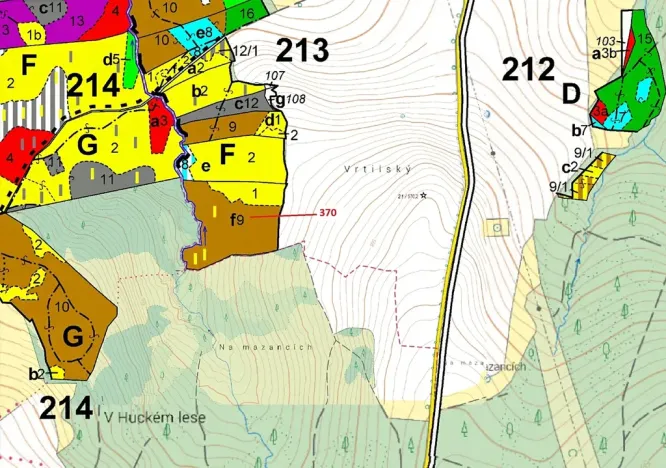 Dražba lesa, Libkov, 25540 m2