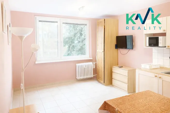 Pronájem bytu 1+kk, Karlovy Vary, Lidická, 21 m2