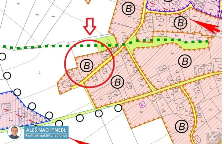 Prodej pozemku, Maršovice, 1079 m2