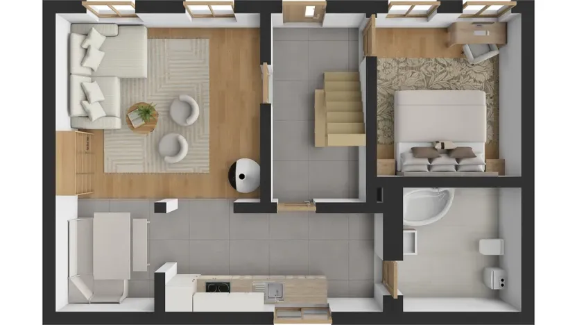 Prodej chaty, Hvožďany, 260 m2