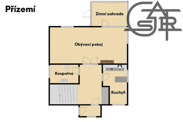 Prodej rodinného domu, Zásmuky, Jiráskova, 125 m2