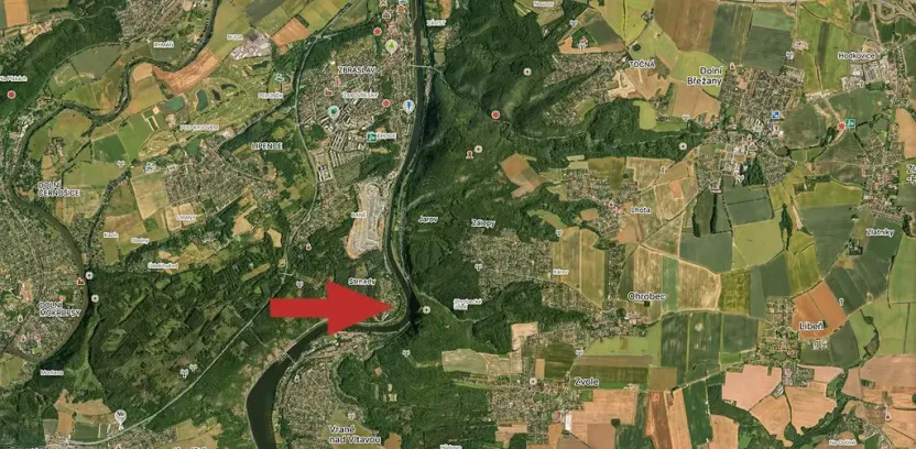 Prodej pozemku pro bydlení, Praha - Zbraslav, Strnady, 855 m2