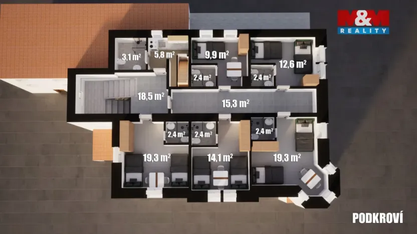 Prodej činžovního domu, Janov nad Nisou, 400 m2