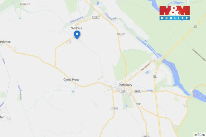 Prodej pozemku pro bydlení, Dymokury - Svídnice, 745 m2