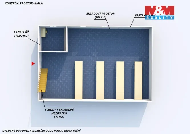 Pronájem obchodního prostoru, Králův Dvůr, Plzeňská, 367 m2