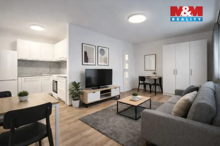 Pronájem bytu 1+kk, Most, Česká, 33 m2