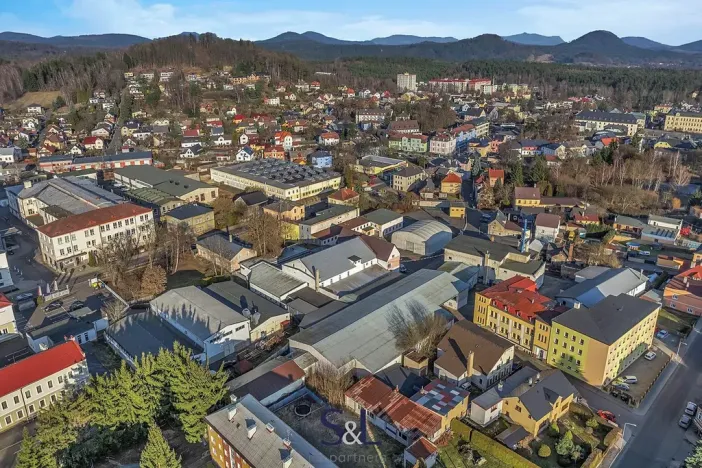Prodej výrobních prostor, Nový Bor, Sklářská, 6477 m2