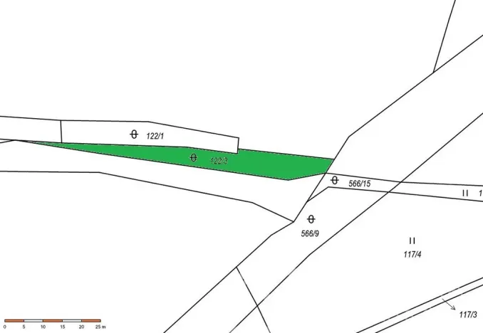 Prodej pozemku, Dlouhá Ves - Bohdašice, 327 m2