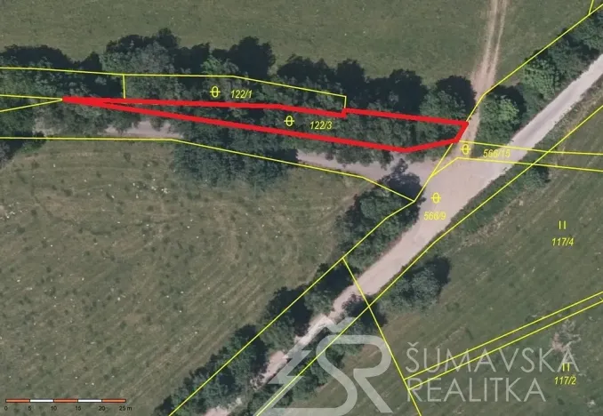 Prodej pozemku, Dlouhá Ves - Bohdašice, 327 m2