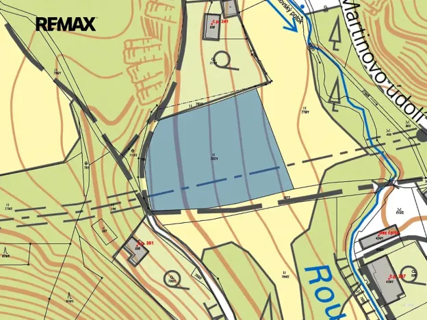 Prodej louky, Cvikov, 5335 m2