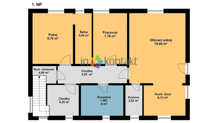 Prodej rodinného domu, Holasovice, 107 m2