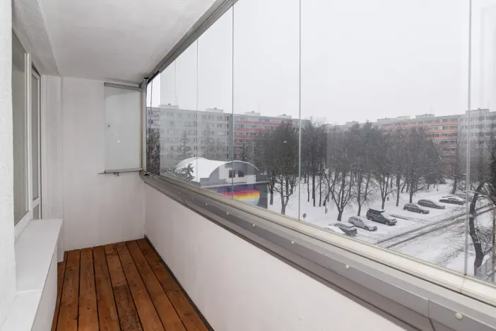 Pronájem bytu 1+kk, Praha - Střížkov, Bínova, 37 m2