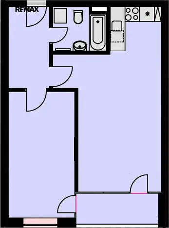 Pronájem bytu 2+kk, Kolín, Václavská, 49 m2