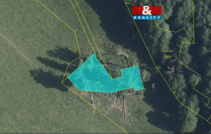 Prodej louky, Cvikov - Trávník, 545 m2