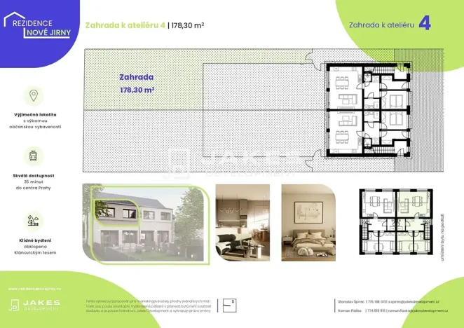 Prodej bytu 3+kk, Jirny, 61 m2
