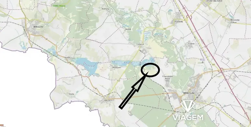 Prodej zahrady, Břeclav, 1133 m2