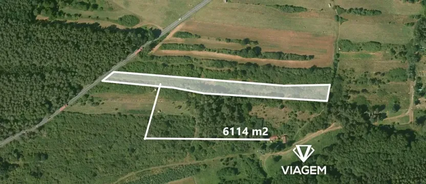 Prodej zahrady, Lužná, 6114 m2