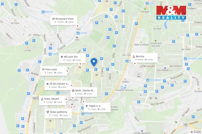 Prodej bytu 2+1, Zlín, Středová, 57 m2