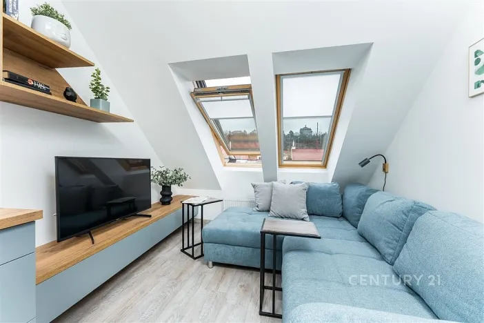 Pronájem bytu 2+kk, Praha, Plzeňská, 43 m2