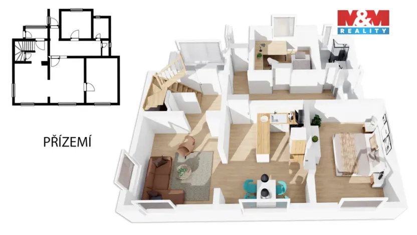 Prodej rodinného domu, Hluboká nad Vltavou, Svat. Čecha, 160 m2