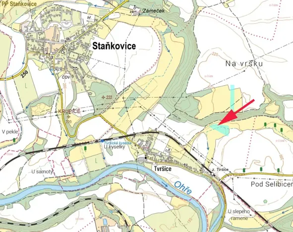 Prodej louky, Staňkovice, 6300 m2