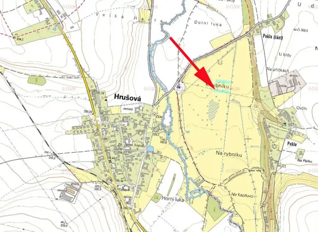 Prodej louky, Cerekvice nad Loučnou, 1762 m2