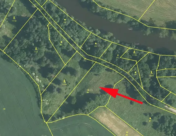 Prodej louky, Zlatá Koruna, 4696 m2