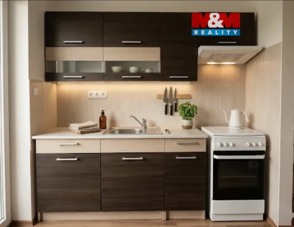 Pronájem bytu 1+1, Praha - Černý Most, Trytova, 34 m2