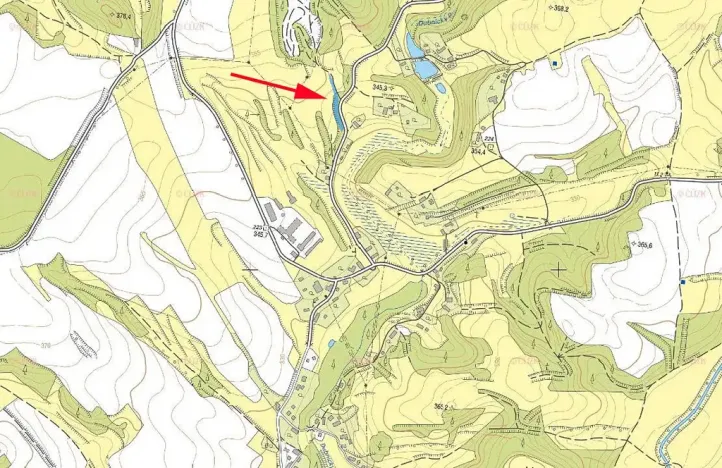 Prodej lesa, Dubnice, 2000 m2