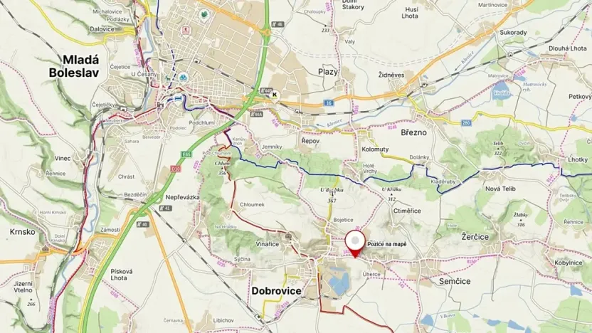 Prodej pole, Dobrovice, 4752 m2