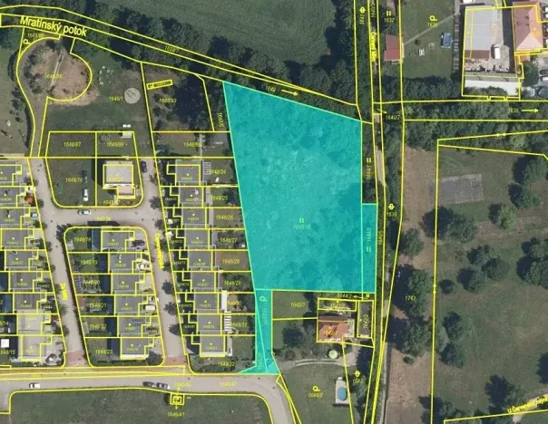 Dražba pozemku pro bydlení, Praha - Ďáblice, Červenomlýnská, 3900 m2