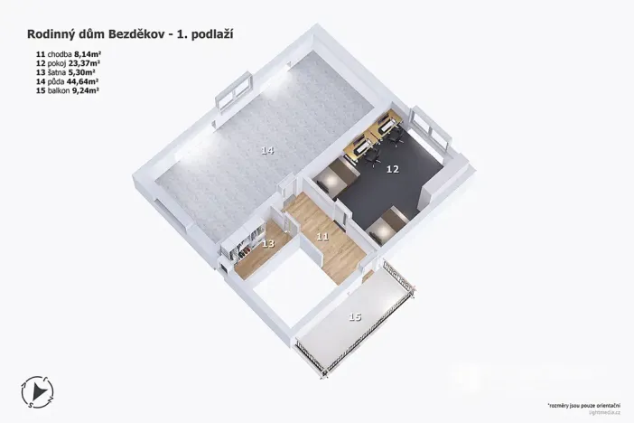 Prodej rodinného domu, Bezděkov, 150 m2