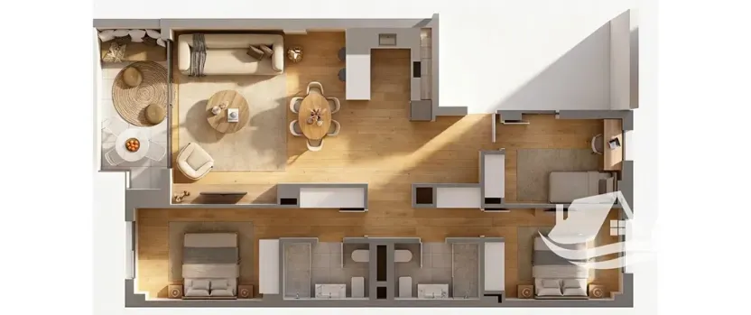 Prodej bytu 4+kk, Palma de Mallorca, Španělsko, 97 m2