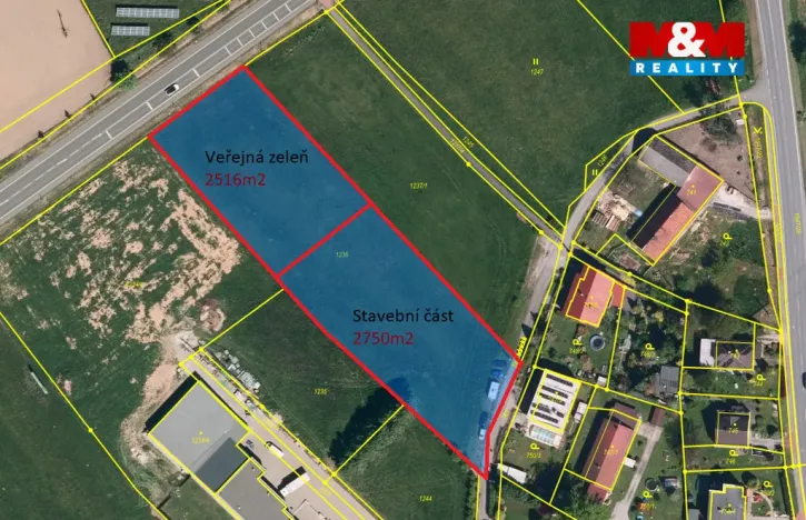 Prodej pozemku pro bydlení, Krmelín, 5266 m2