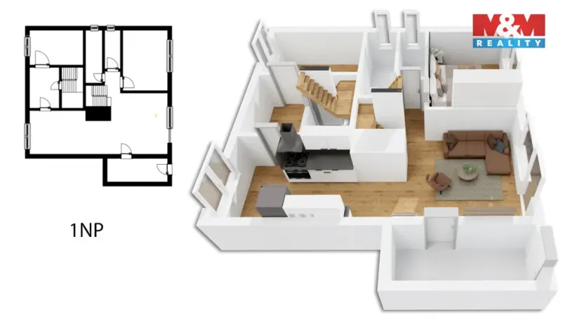 Prodej rodinného domu, Maletín - Starý Maletín, 112 m2