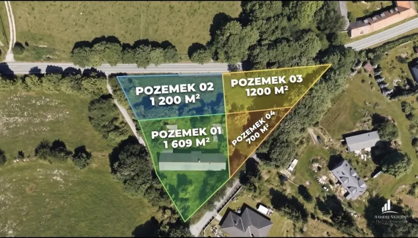 Prodej pozemku, Zbinohy, 700 m2