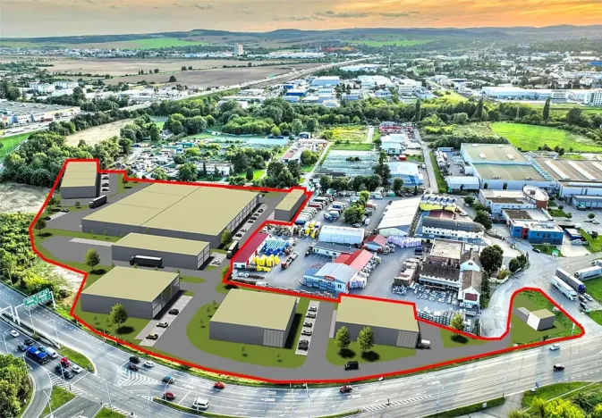Prodej skladu, Brno, Hněvkovského, 3000 m2