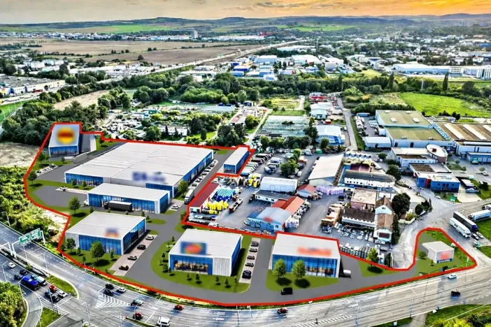 Prodej obchodního prostoru, Brno, Hněvkovského, 1000 m2