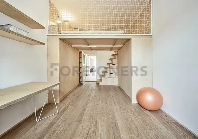 Pronájem bytu 2+kk, Praha - Bubeneč, Na výšinách, 50 m2