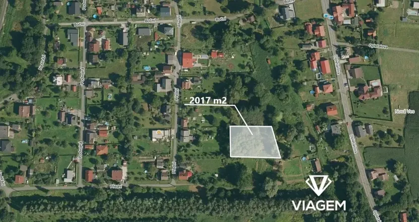 Prodej zahrady, Bohumín, 2017 m2