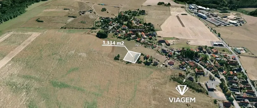 Prodej pole, Mokrovraty, 1334 m2