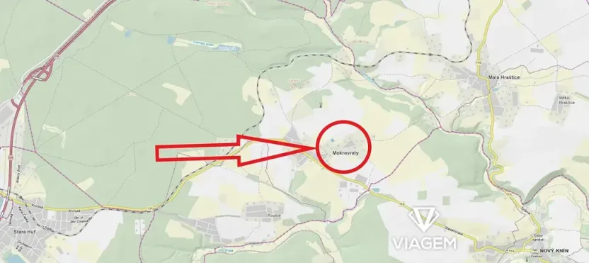 Prodej pole, Mokrovraty, 1334 m2