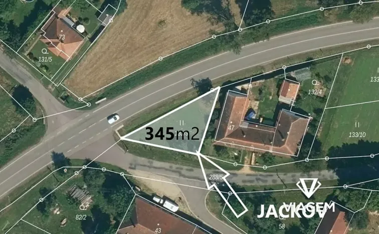 Prodej zahrady, Moravské Budějovice, 345 m2