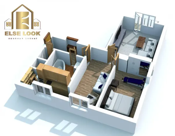 Prodej bytu 3+kk, Chleny, 66 m2