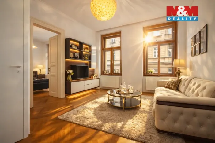 Prodej bytu 2+1, Praha - Vinohrady, Lublaňská, 66 m2